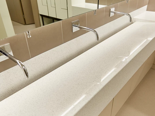 Using technology to improve the washroom experience. 