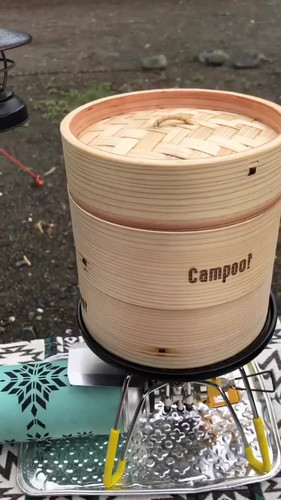 CAMP de SEIRO 中華せいろ15cm2段＋水受けプレートセット | Campoo!