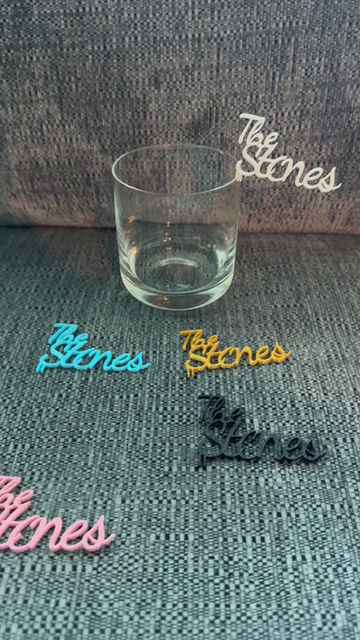 Thumbnail: CUSTOM Last Name Wedding Drink Tags, Drink Topper