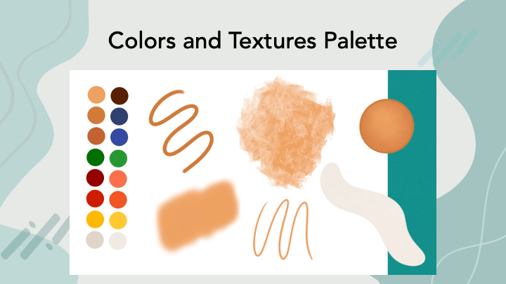 Benjamin's Bakery Commercial Colors and Textures Research