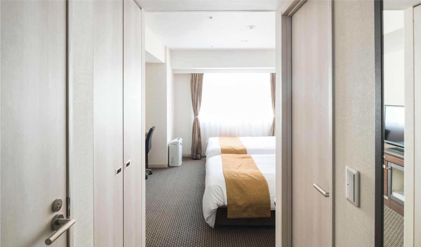 Vessel Inn Sapporo Nakajima Park Deluxe Twin 28㎡ 객실