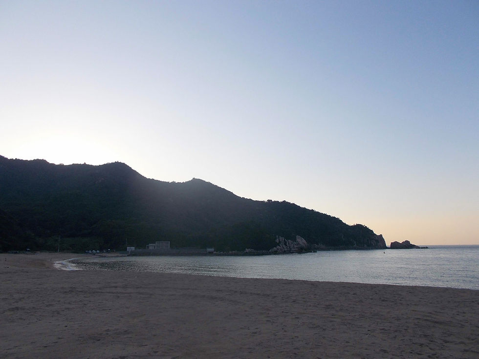 Keya Beach and the Itoshima coastline used for SUP activities