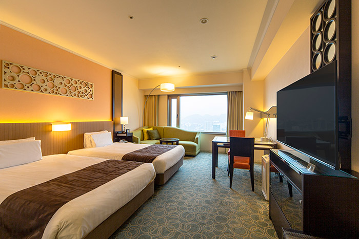 JR Hotel Clement Tokushima 관내 숙박 공간
