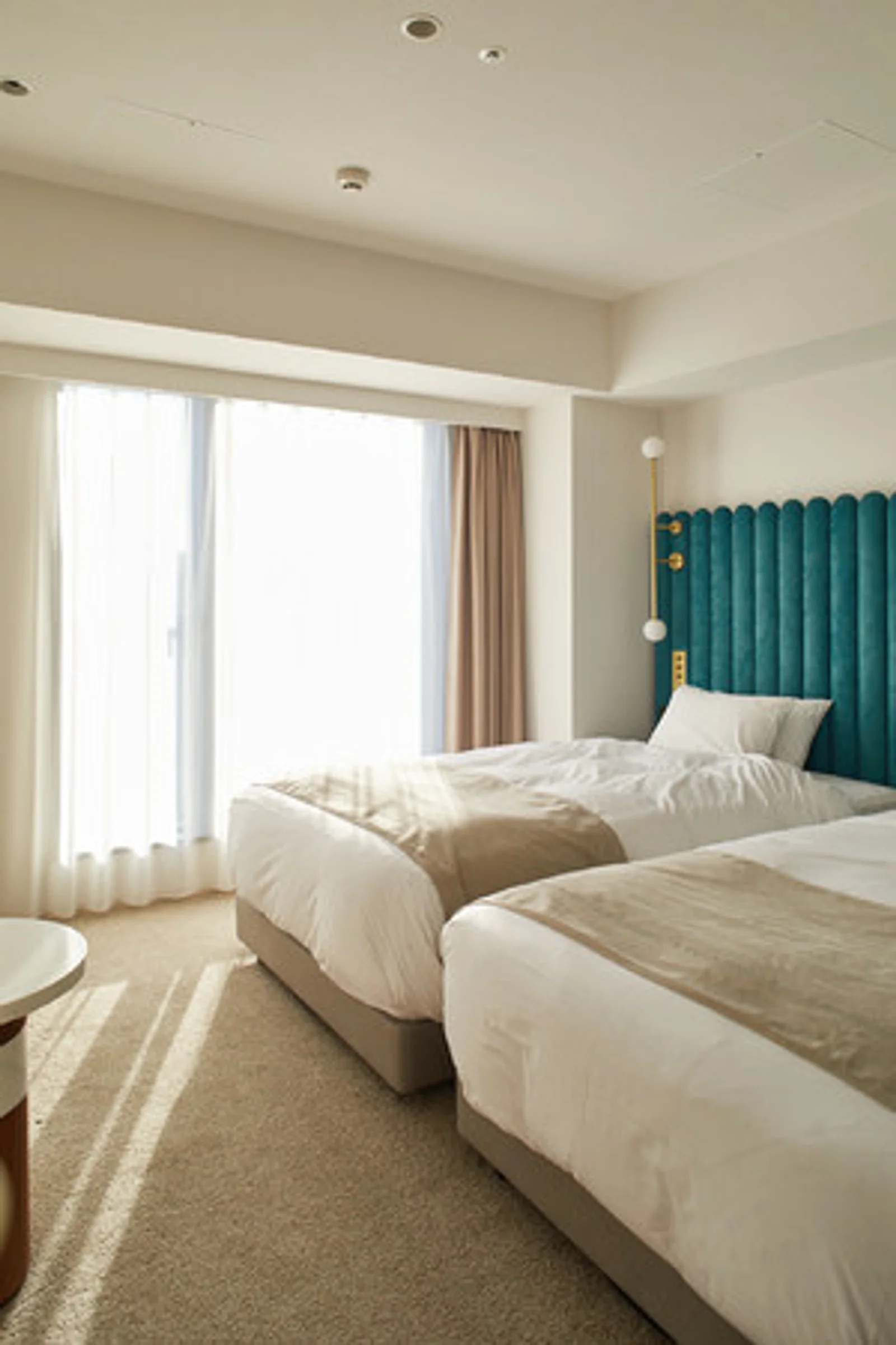 Superior Twin guest room at THE KNOT HIROSHIMA