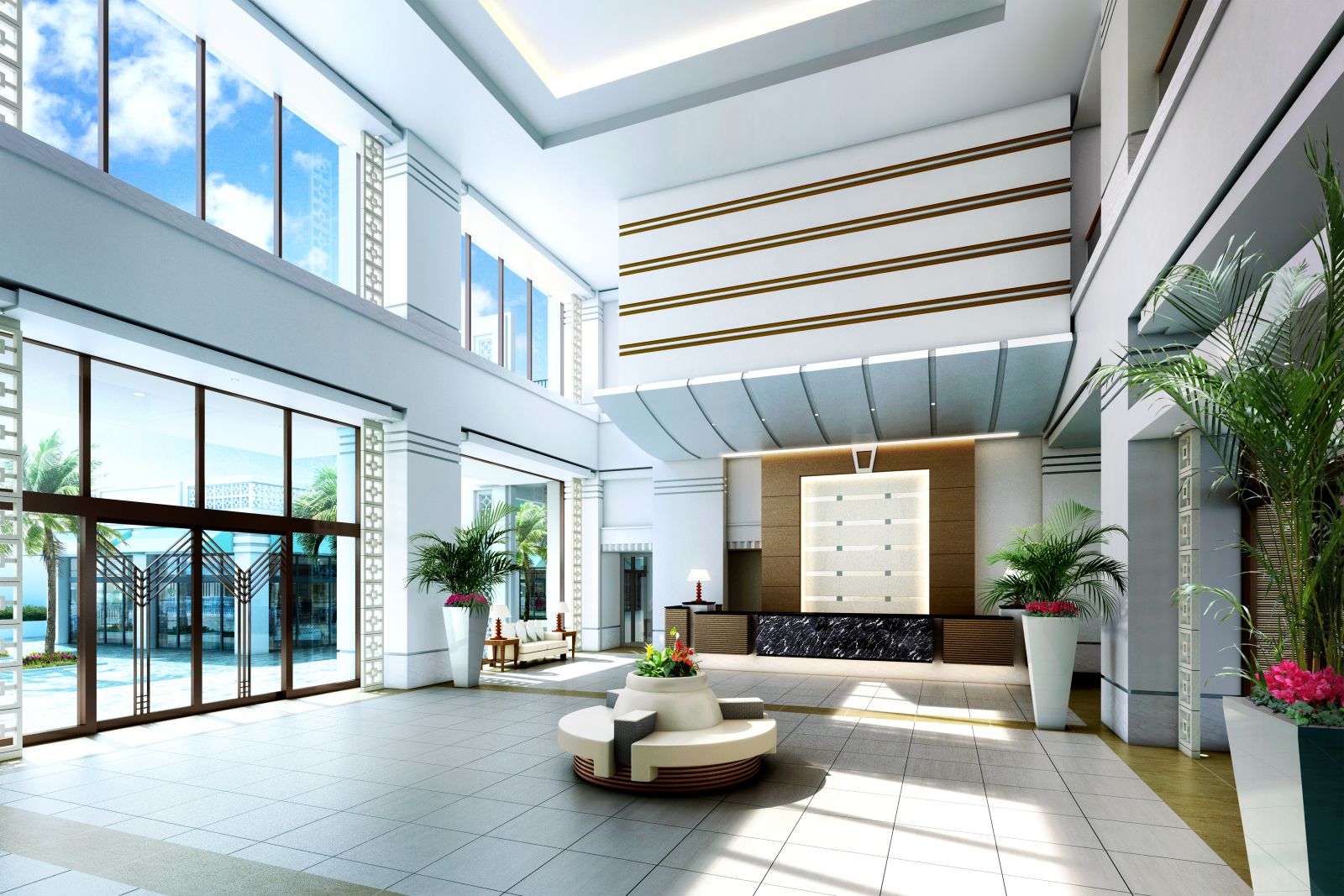 Ala Mahaina Condo Hotel 로비와 공용 휴식 공간