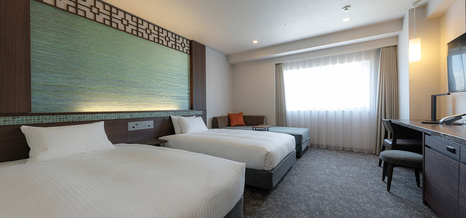 JR Kyushu Hotel Nagasaki Superior Twin guest room