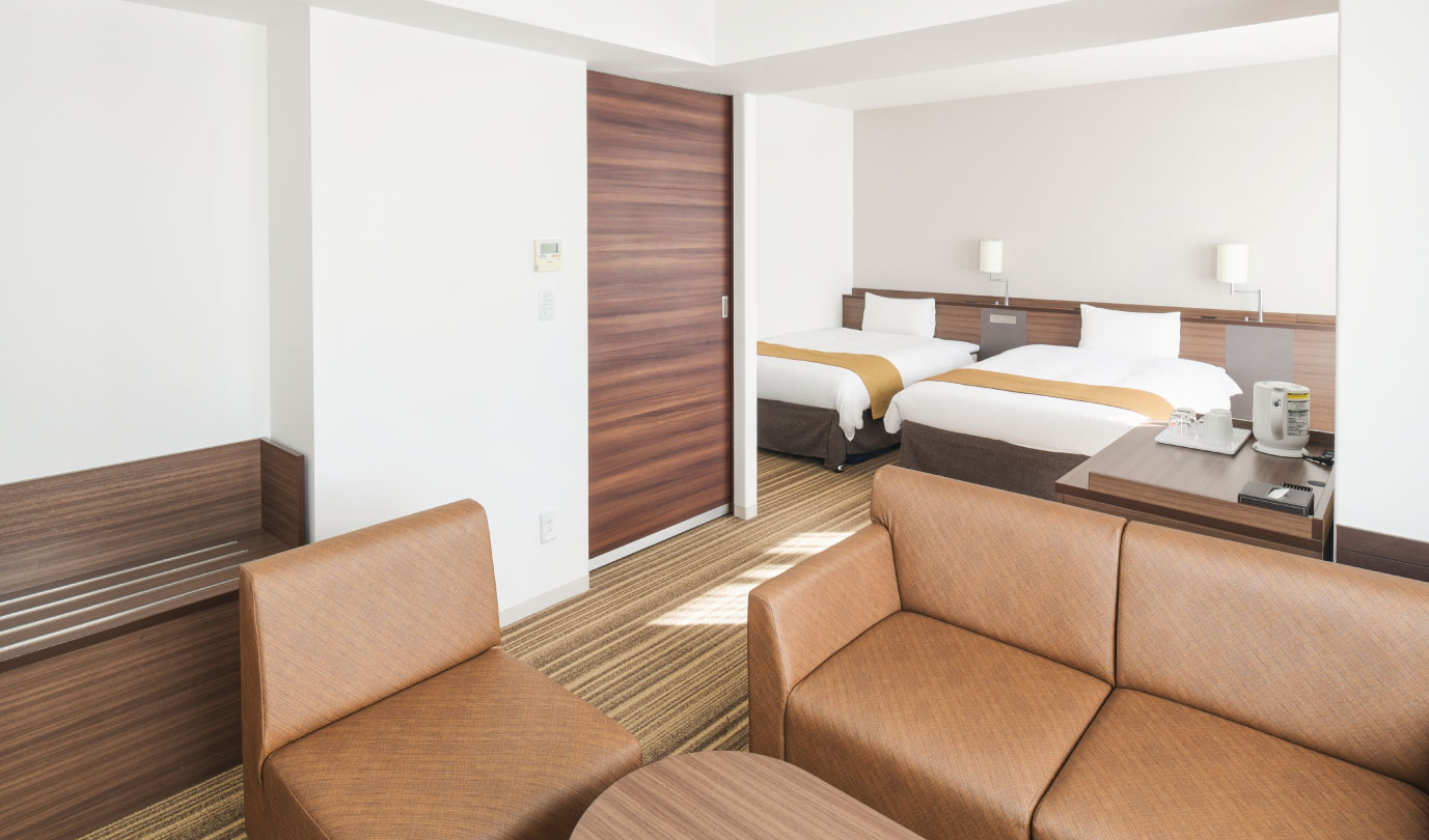 Vessel Inn Sapporo Nakajima Park Premier Room 42㎡ 객실