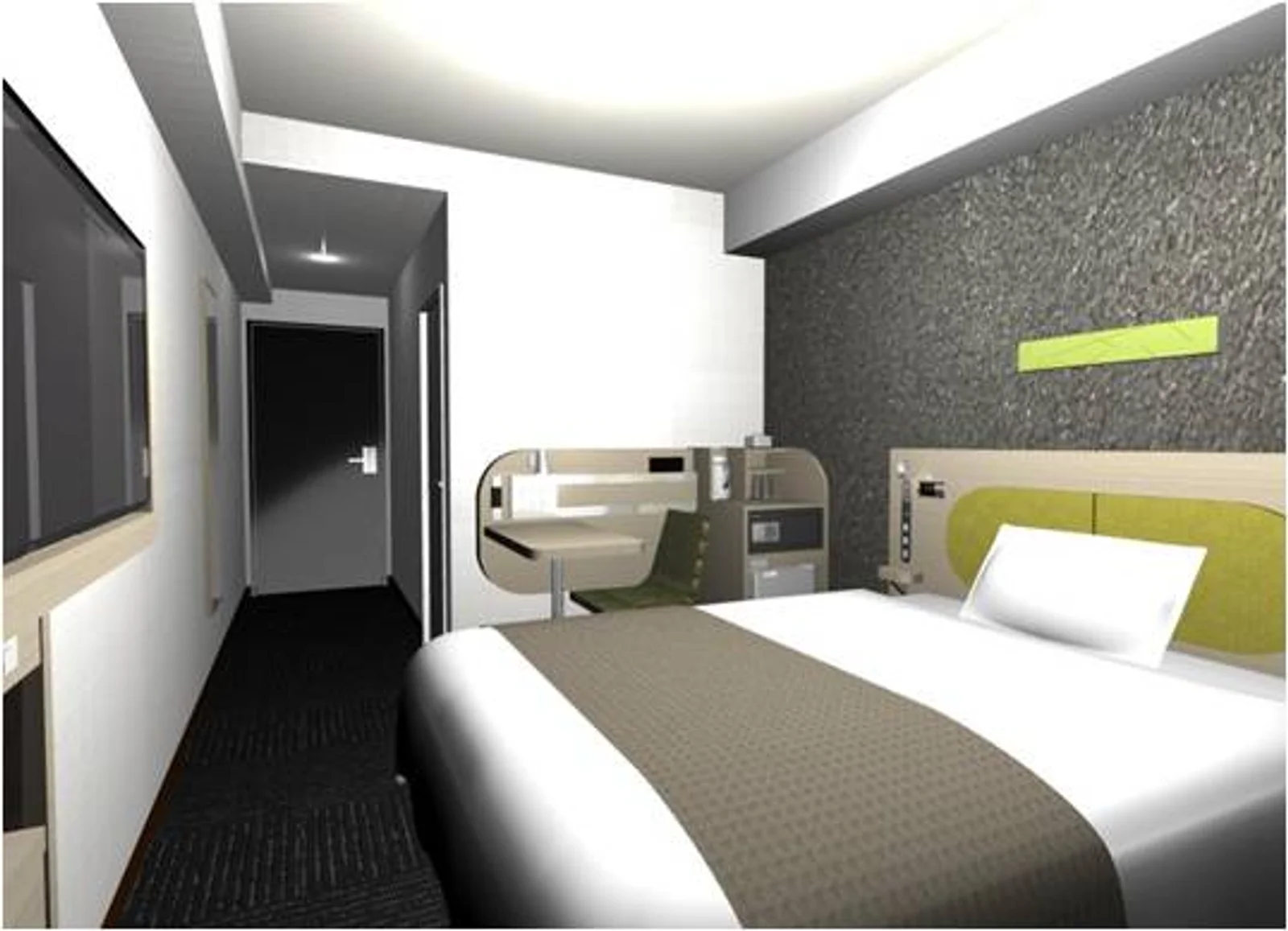 Comfort Hotel Kochi Double Standard 雙人房