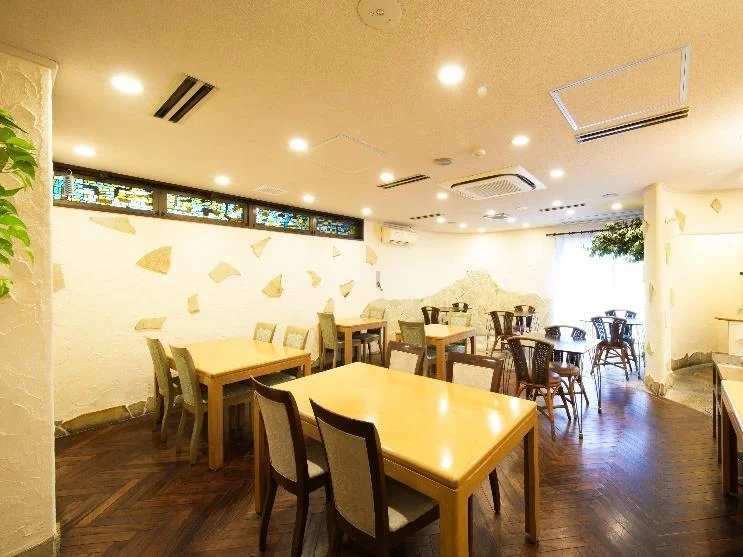 Breakfast restaurant seating at APA Hotel Kanku Kishiwada