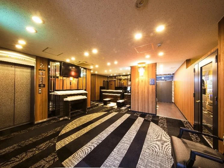 Lobby and check-in area at APA Hotel Kanku Kishiwada