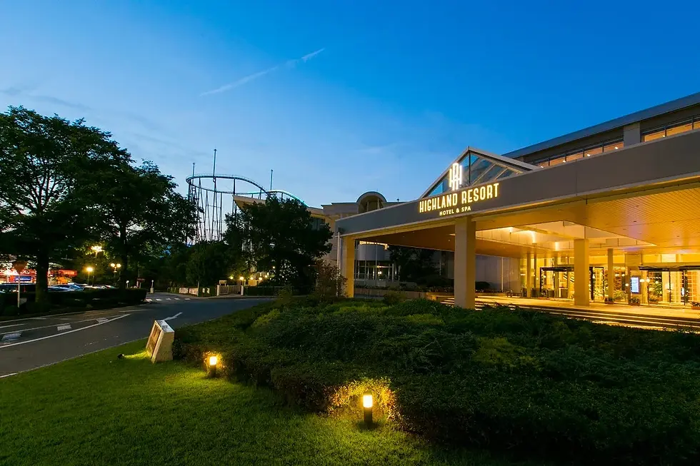 Highland Resort Hotel and Spa exterior near Fuji-Q Highland