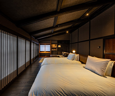 BYAKU Narai historic guest room in Narai-juku