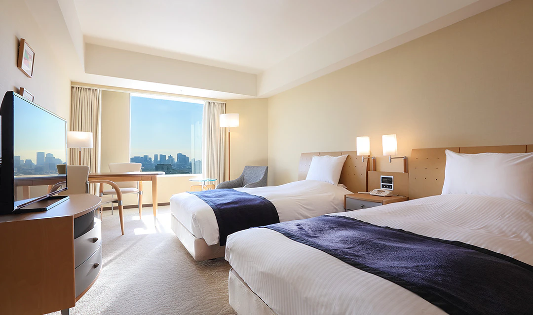 Tokyo Dome Hotel Standard Twin 客房實景