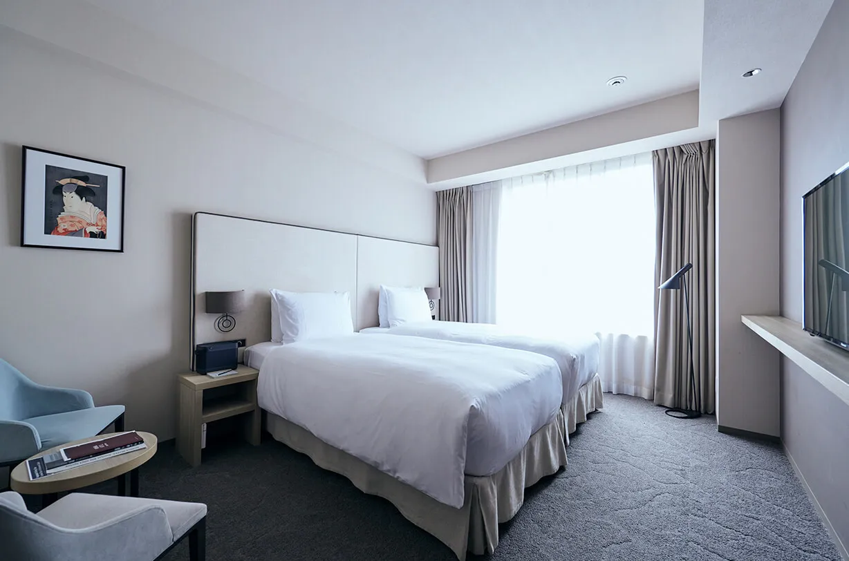 NOHGA HOTEL UENO TOKYO Twin 24–26㎡ 트윈 객실