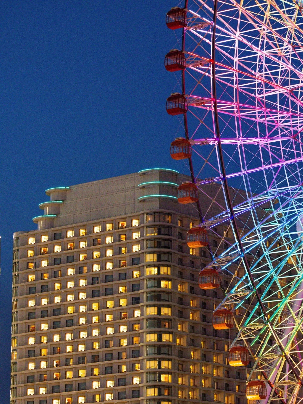 Exterior of The Yokohama Bay Hotel Tokyu in Minato Mirai