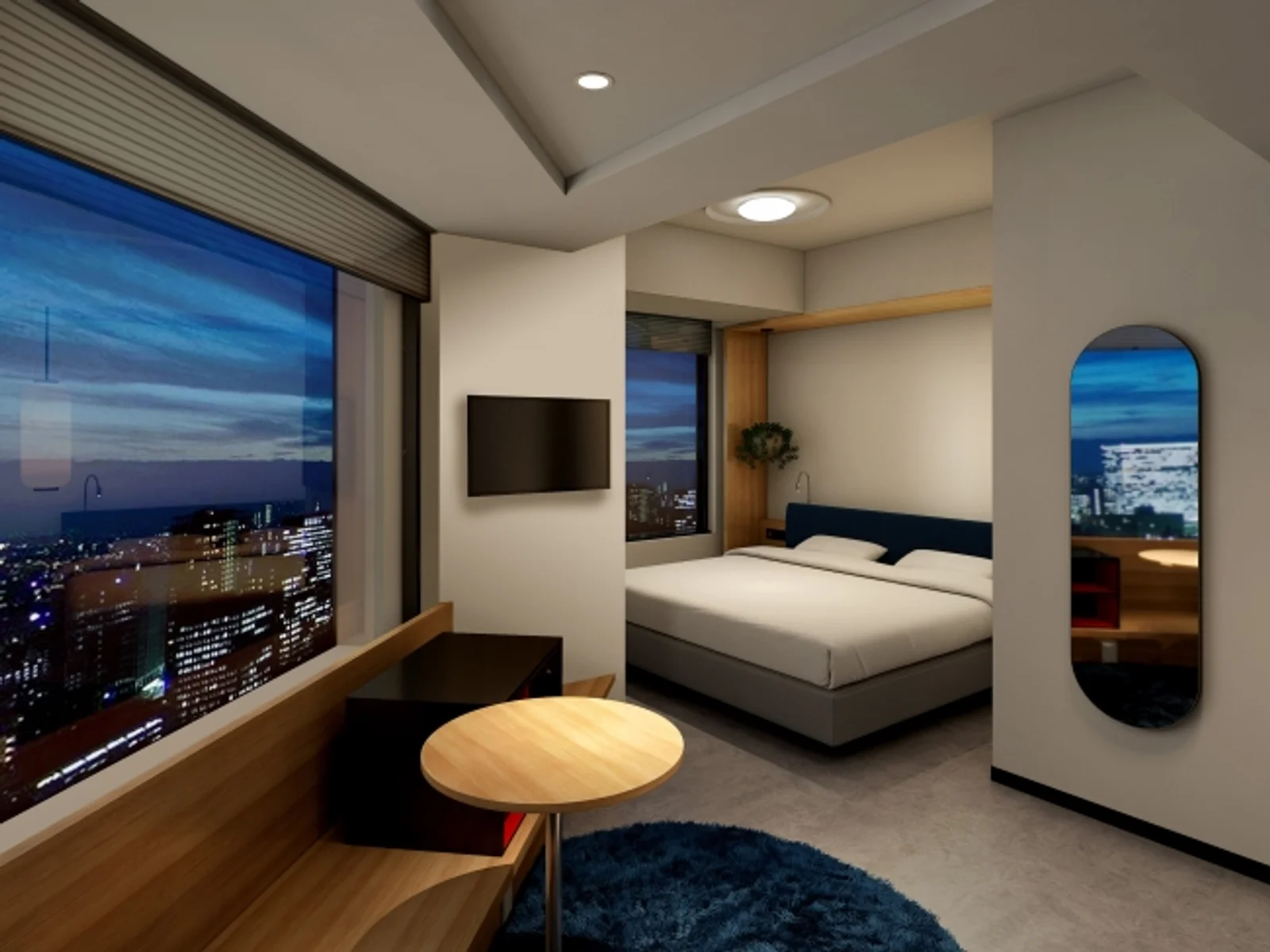 Annex King room with a large bed at Shinagawa Prince Hotel