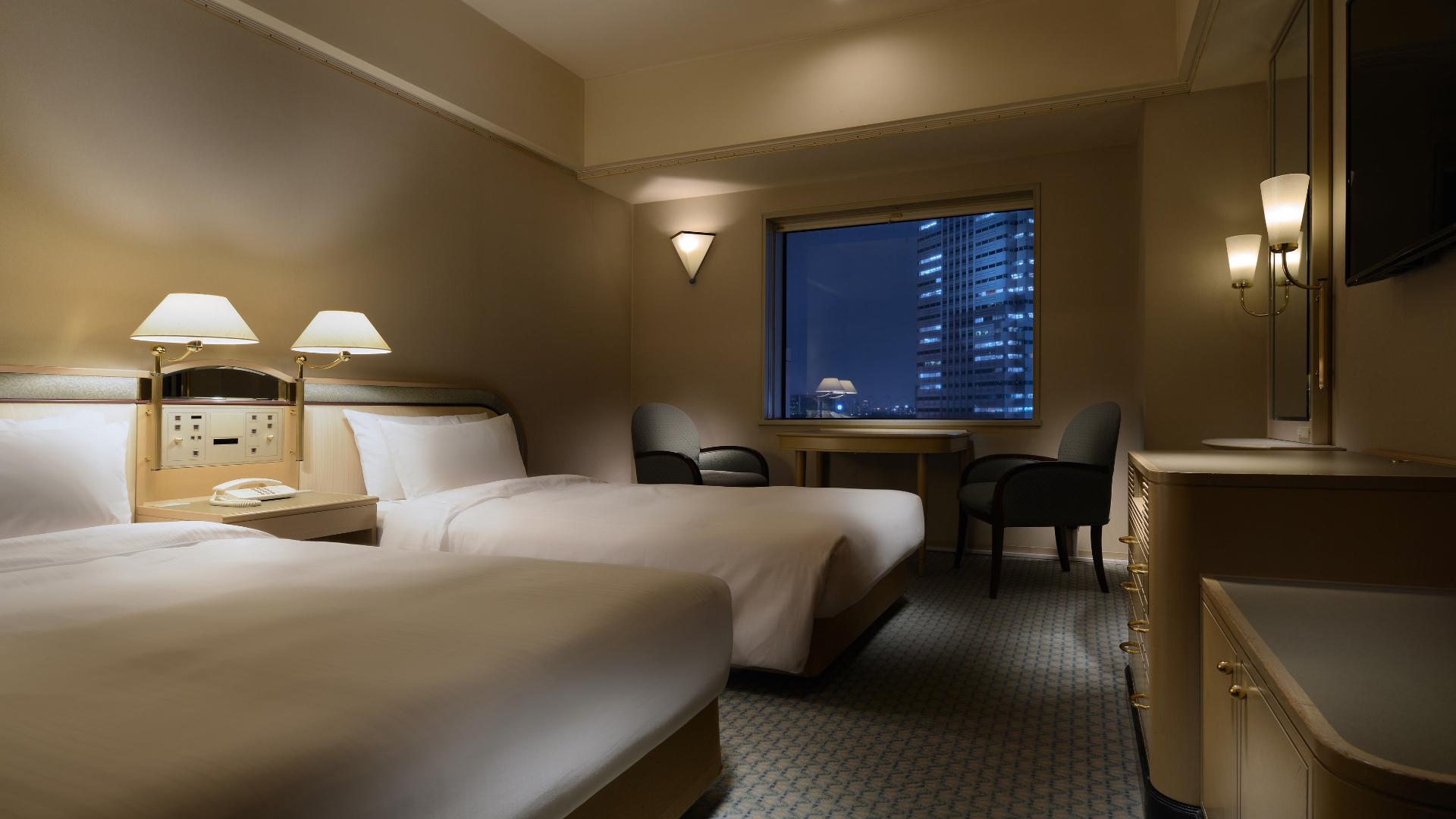 Hotel New Otani Makuhari Standard Twin 객실 실사진