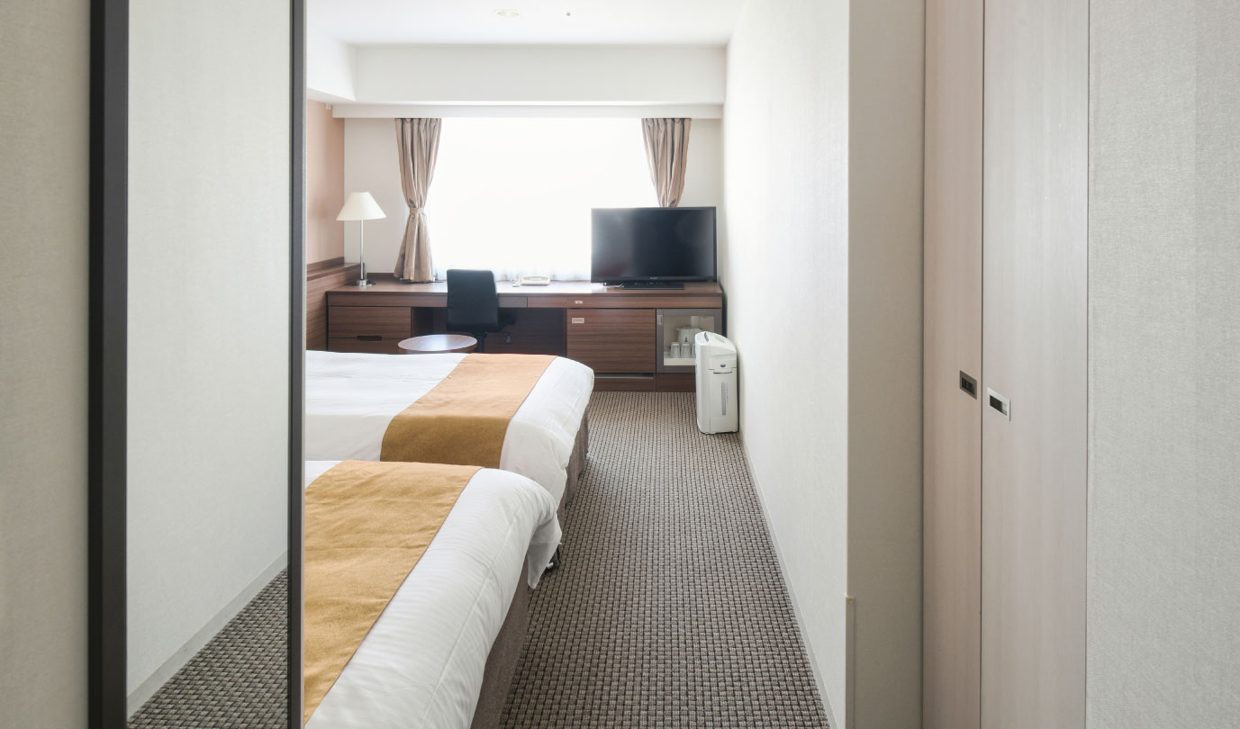 Vessel Inn Sapporo Nakajima Park Standard Twin 23–25㎡ 객실