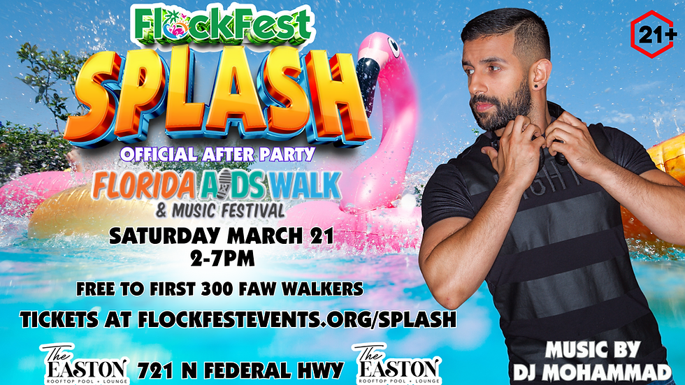 FlockFest SPLASH Florida AIDS Walk Edition