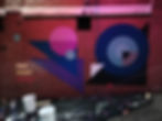 Geometric Street Mural
