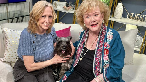 Therapy dog is trained to make people happy