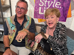Meet William Snakespeare, the python!