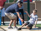 Kids experience variety of sports at Children's Museum