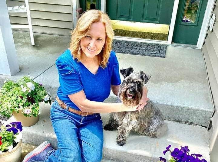 Donna Burns and Ollie