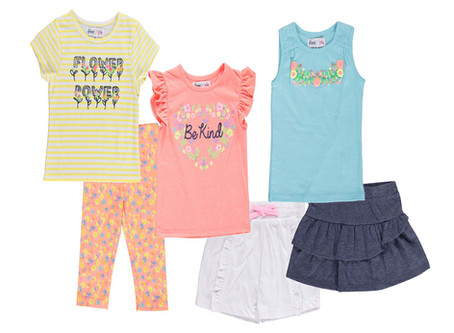 Freestyle Revolution Toddler Girls Mix & Match Outfits, 6-Piece Set (2T-4T)