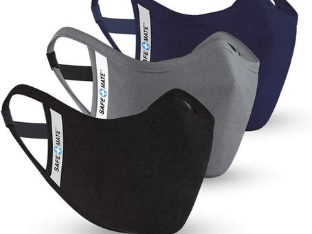 Safe+Mate x Case-Mate - Cloth Face Mask - Washable & Reusable - 3 Pack