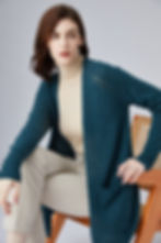 No.47 PURE CASHMERE CARDIGAN WITH POCKET