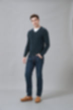 No.55 PURE CASHMERE V-NECK SWEATER