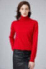 No.43 SUPERFINE MERINO CASHMERE MIX TURTLENECK
