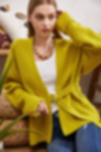 No.14 PURE CASHMERE RING CARDIGAN