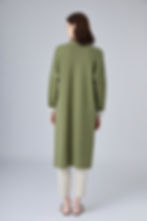 No.16 SUPERFINE MERINO CASHMERE MIX TWO-TONE COAT