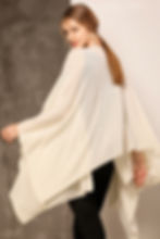 No.09 PURE CASHMERE PONCHO
