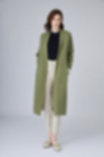 No.16 SUPERFINE MERINO CASHMERE MIX TWO-TONE COAT