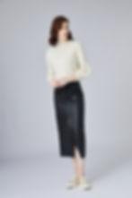 No.17 PURE CASHMERE WIDE SLEEVES CREWNECK TOP