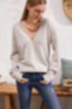 No.13 PURE CASHMERE TOP