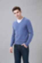 No.61 PURE CASHMERE V-NECK SWEATER