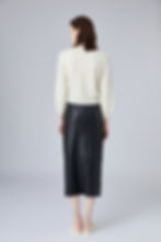 No.17 PURE CASHMERE WIDE SLEEVES CREWNECK TOP