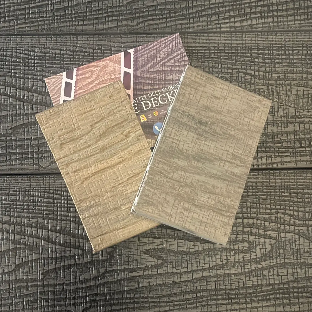 Driftwood Composite Decking Sample Pack