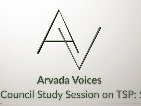 May 20, 2025 Arvada City Council Study Session on Transportation Master Plan