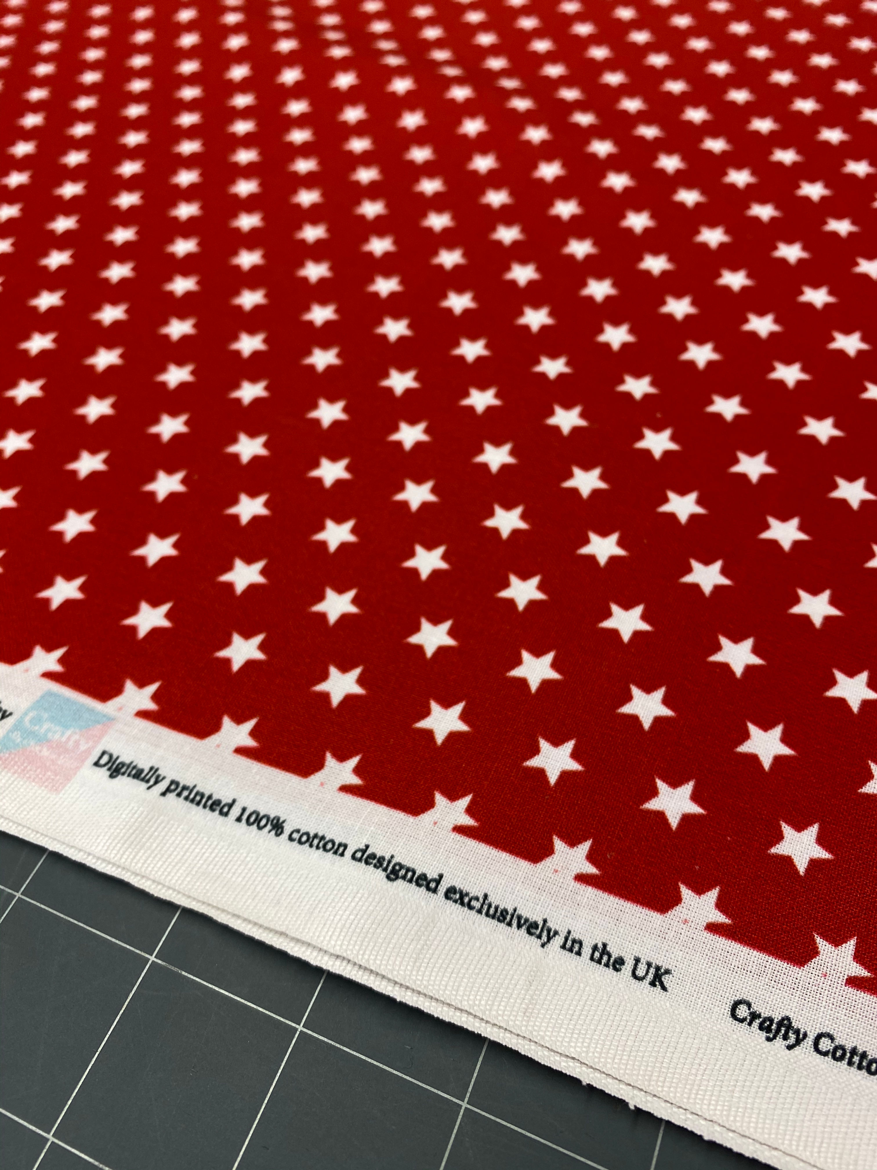 Red Star Poplin