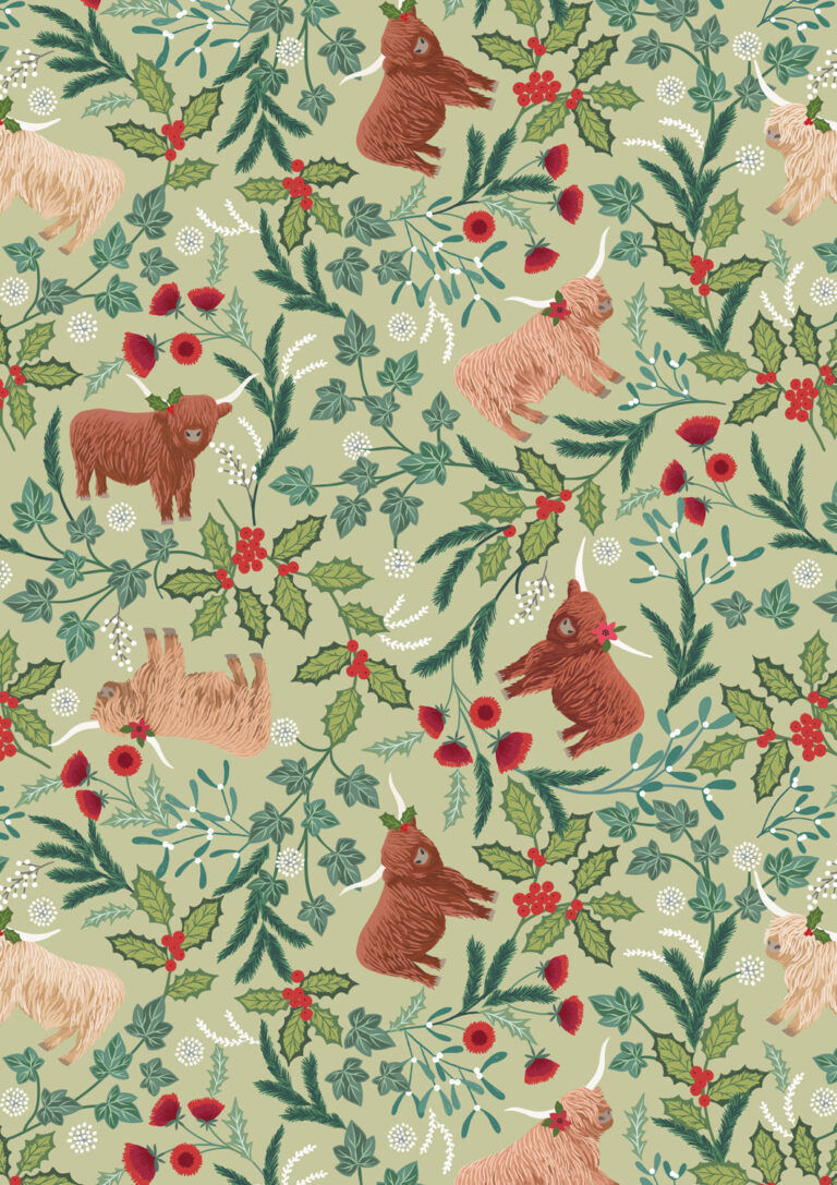 Highlands on festive sage c130b
