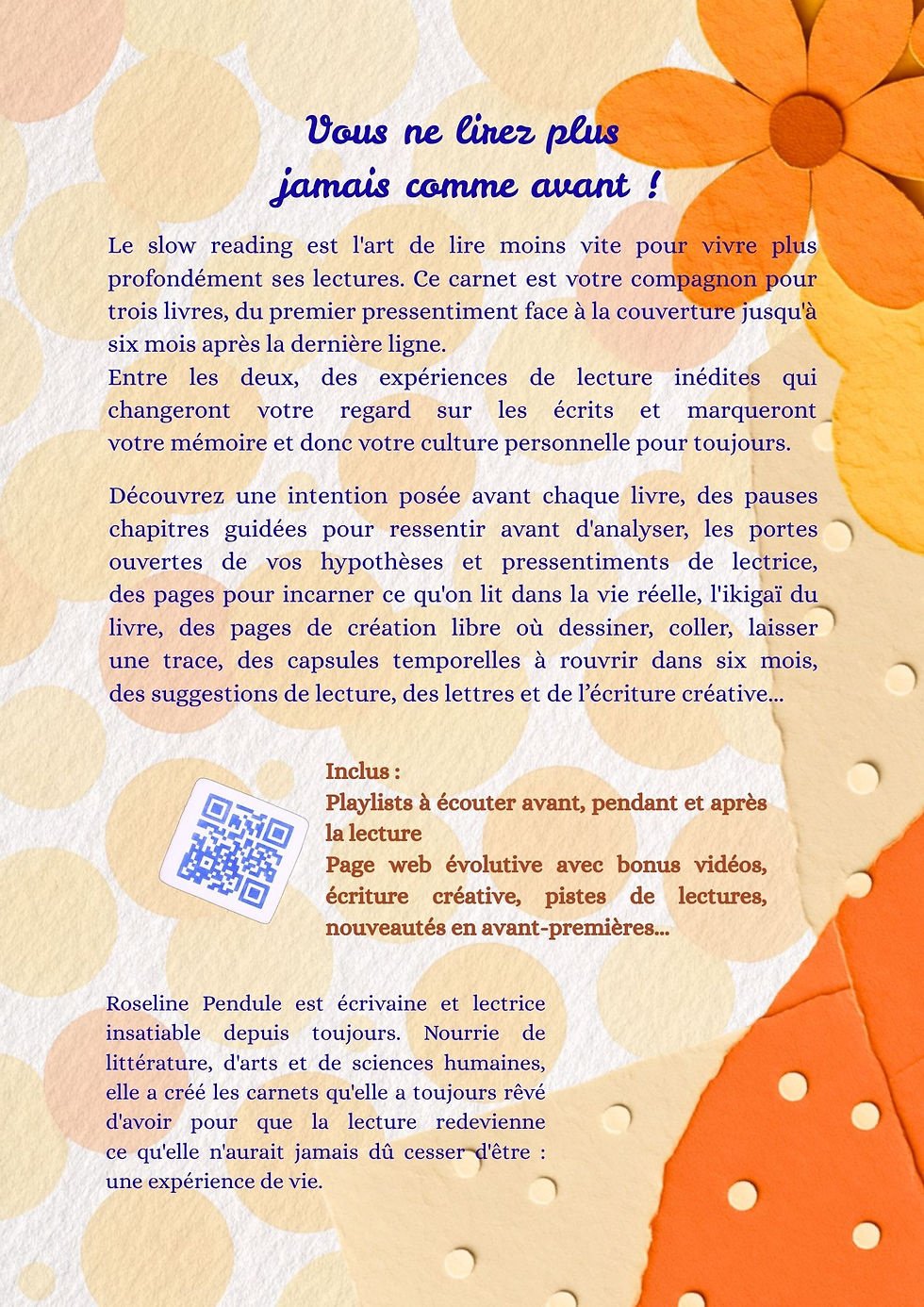 Miniature : Carnet de lecture SLOW READING