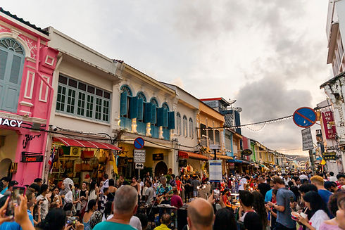 Phuket Marché Walking street dimanche Khao Lak Excursion