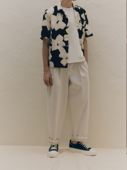 Thumbnail: Хлопковая курортная рубашка Regular Fit