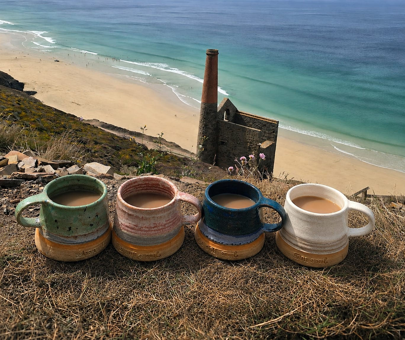 Surf Soul St.Agnes Candle Co Mug - large