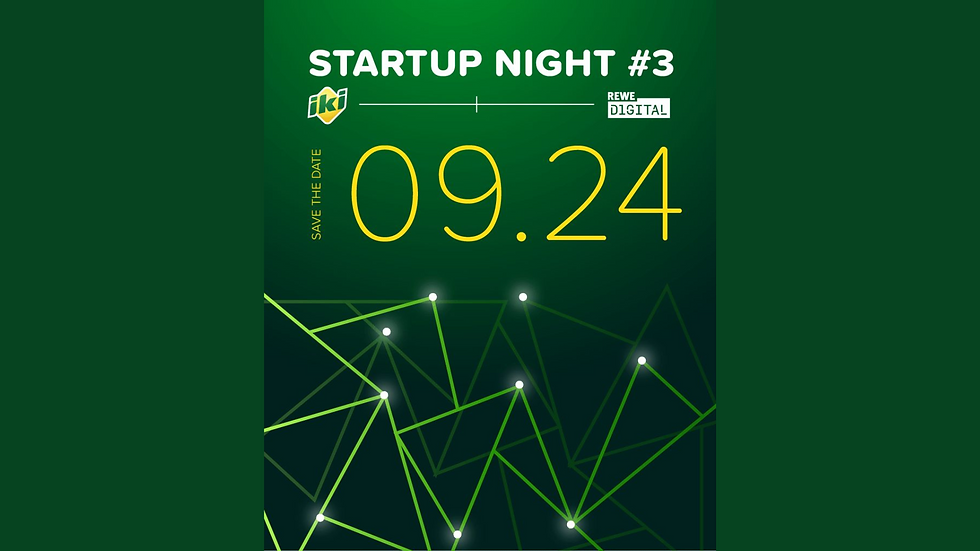 IKI x REWE Digital Startup Night Vol. 3